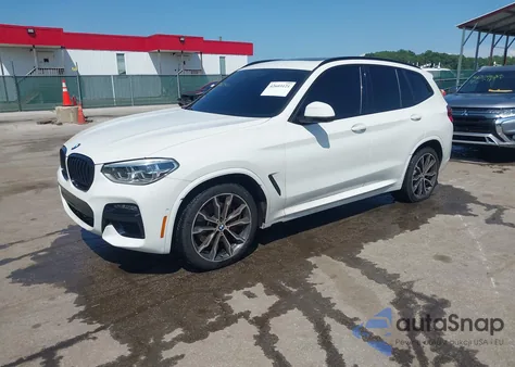 2021 BMW X3 M40I из США, поврежденный, VIN 5UXTY9C04M9F95721